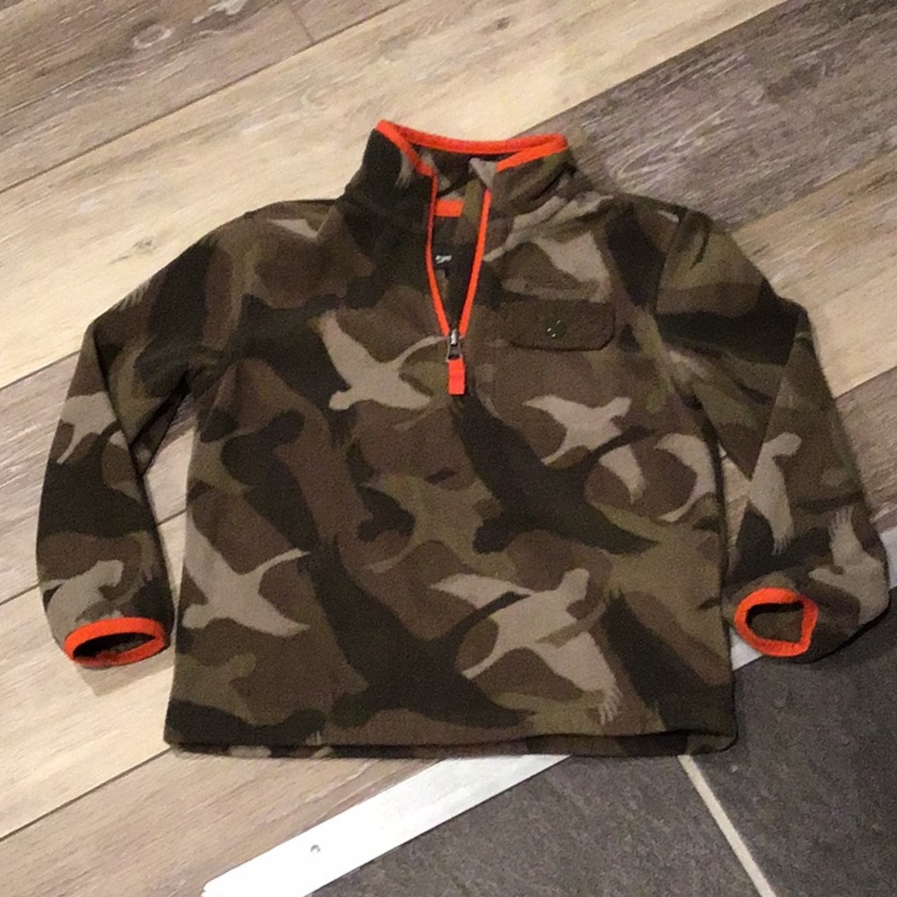 Eddie Bauer kids size 5 quarter zip fleece